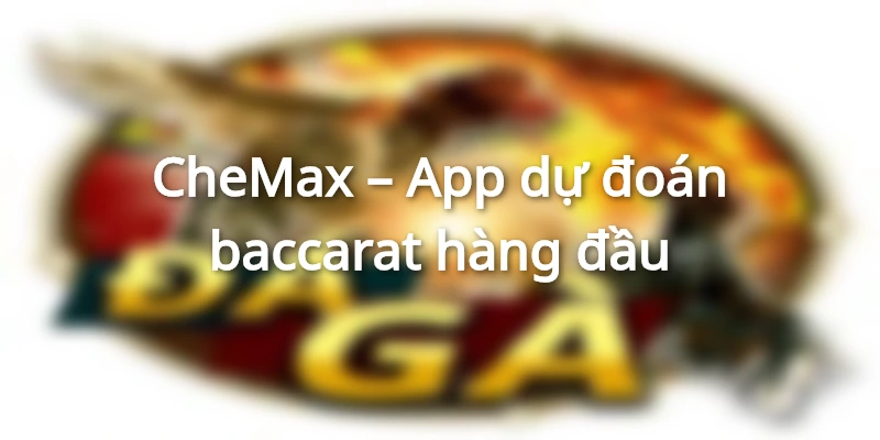 CheMax - App dự đoán baccarat uy tín hàng đầu